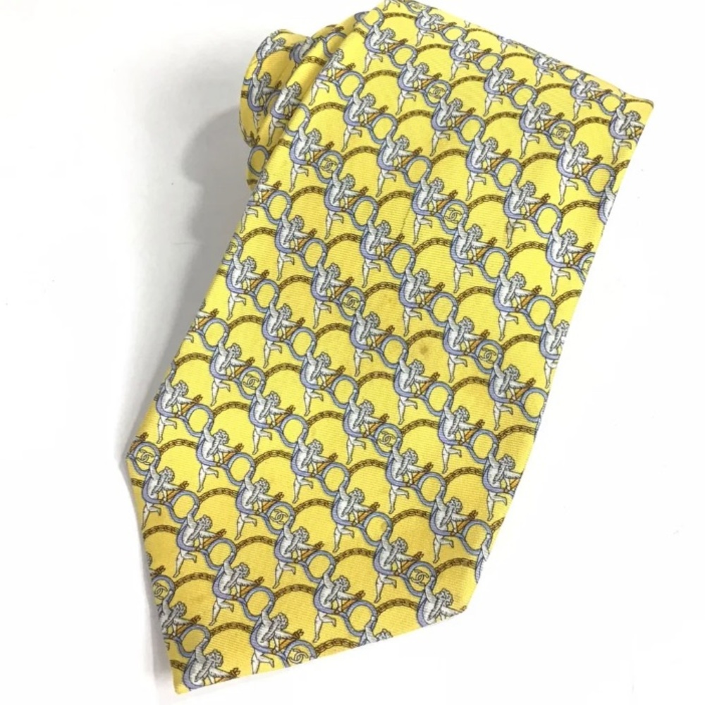CHANEL | 100% Silk Tie